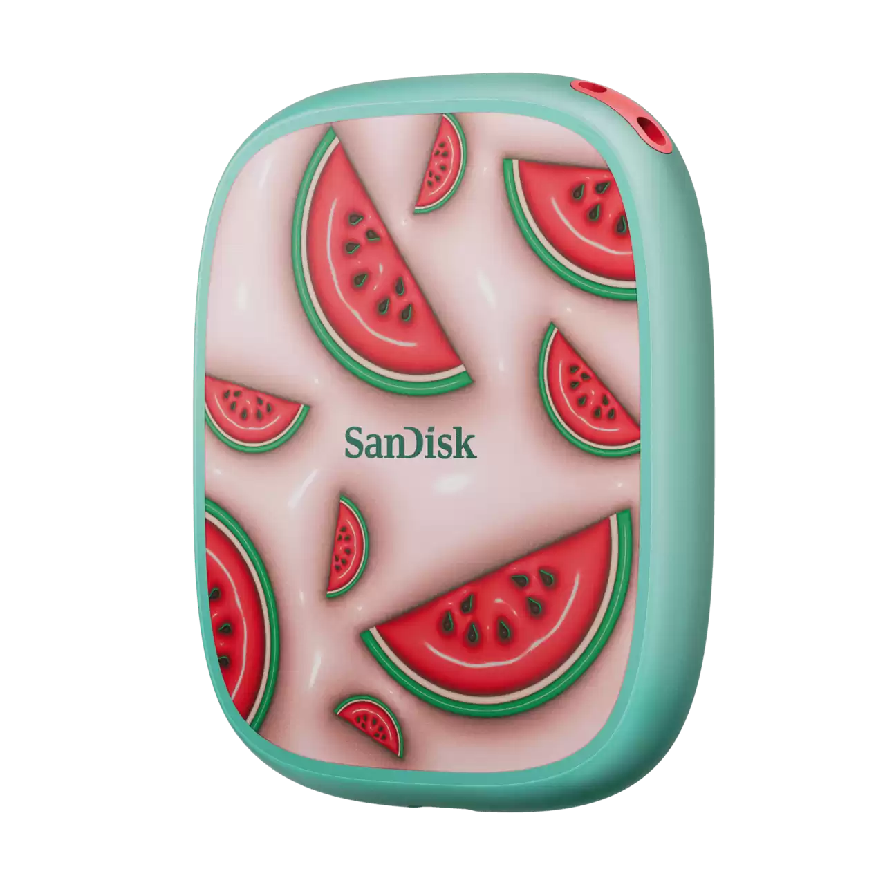 sandisk-phone-ssd-limited-edition-amber-watermelon-phone-drive-quarter-right- Zoom Image