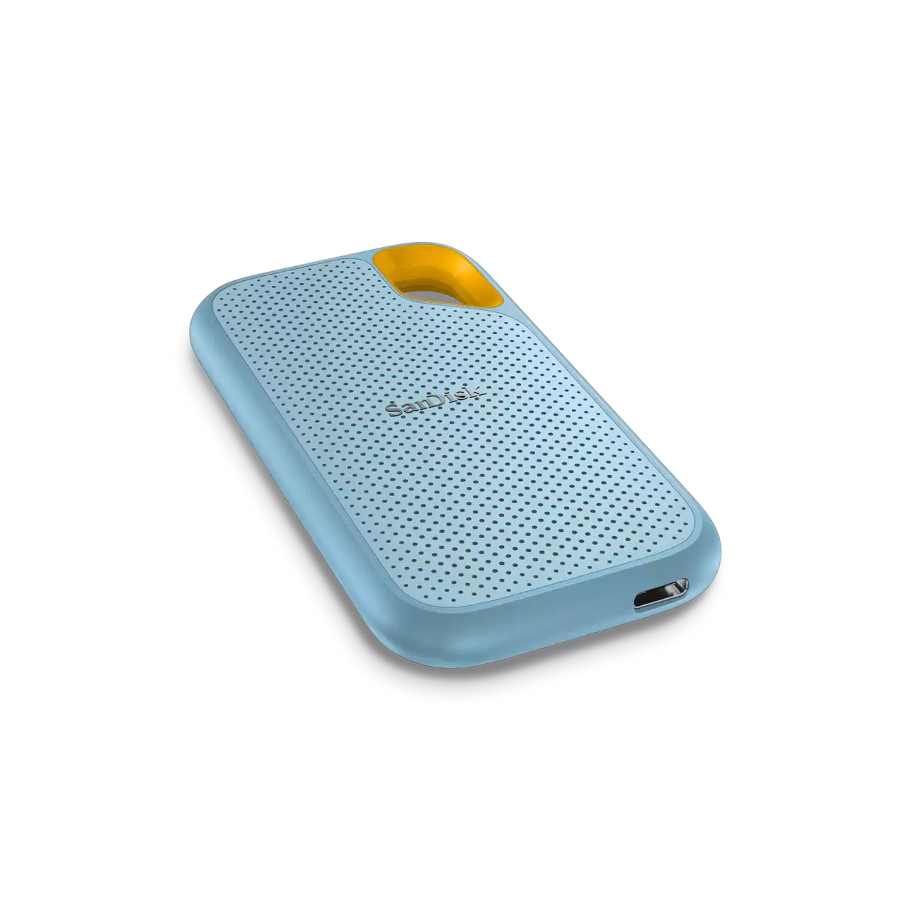 SanDisk Extreme Portable SSD USB 3.2 Storage Device Flat (Sky Blue)- Zoom Image