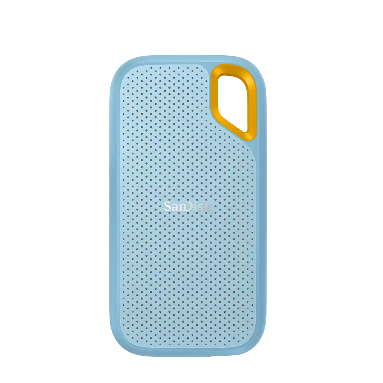 SanDisk Extreme Portable SSD USB 3.2 Storage Device Front (Sky Blue)- Zoom Image